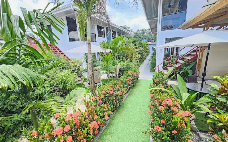 Hotel in Uvita near Marino Ballena National Park, used by visitors on whale watching in uvita tours